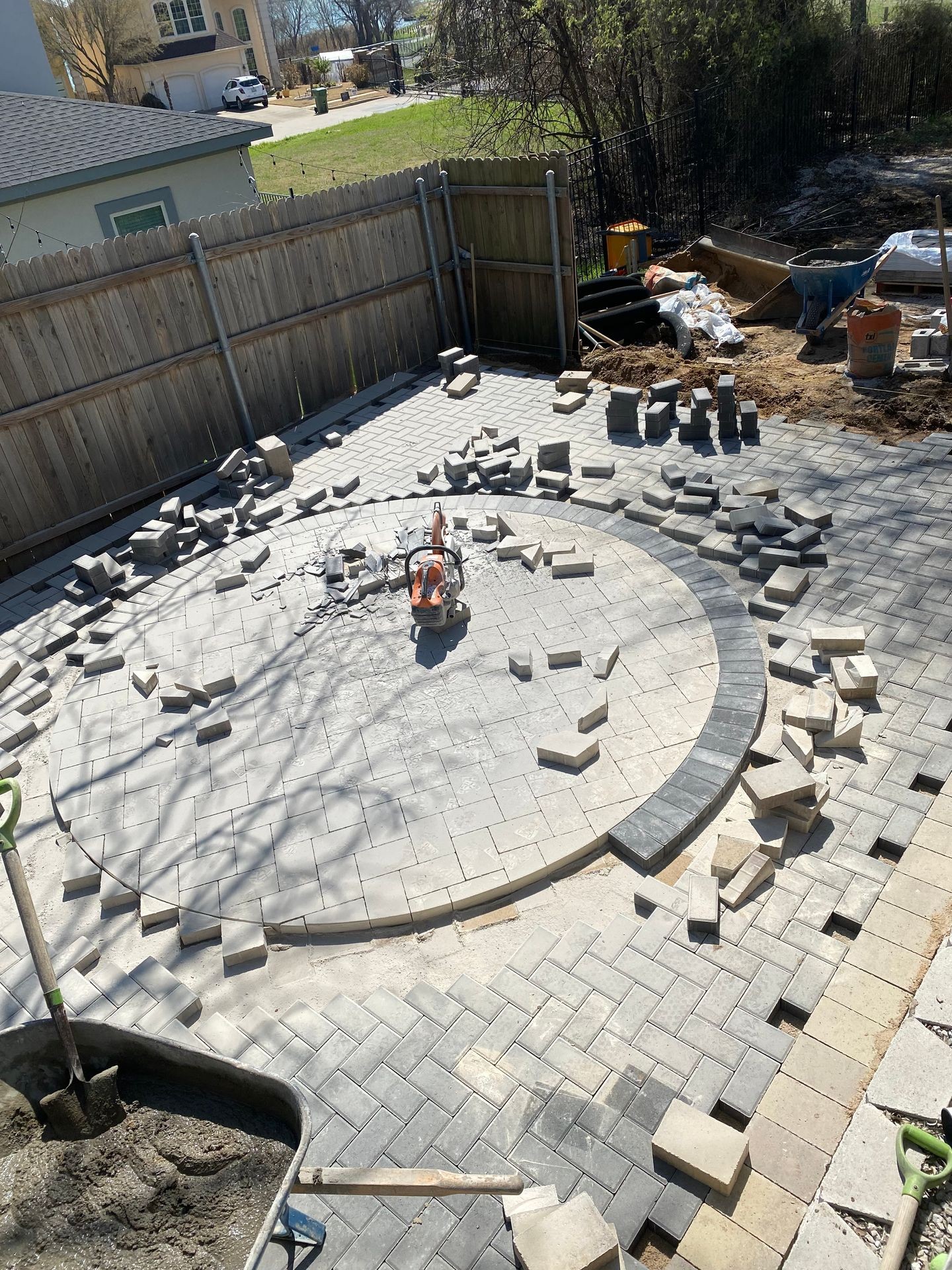 Paver Installation